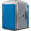 Polyjohn Enterprises PolyJohnÂ We'll Care ADA Compliant Portable Restroom Blue - SA1-1001